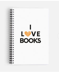 I Love Books Notebook