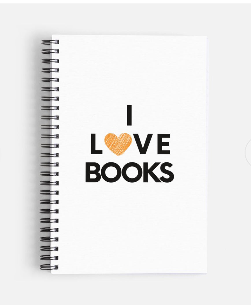 I Love Books Notebook